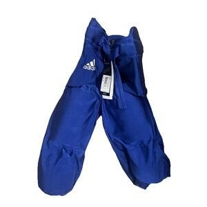 Adidas Mens Fully Padded Royal Blue Football Pants Bottoms Size Medium M 🏈
